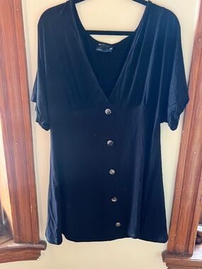 Asos design deep v neck summer dress